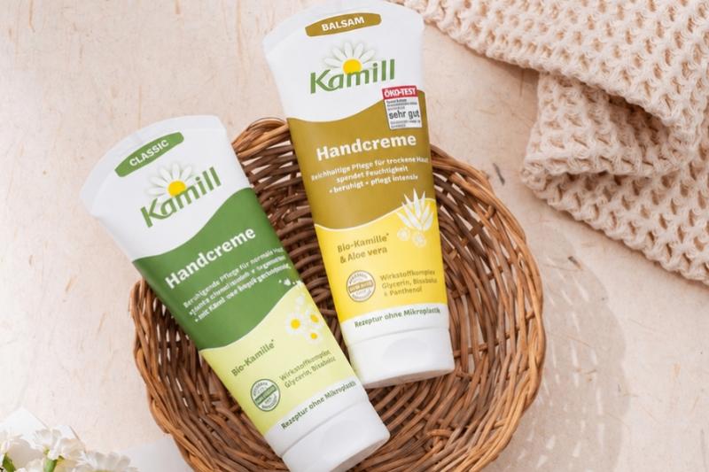 德國的 Kamill，溫和呵護雙手。