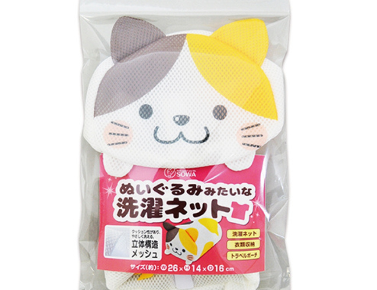 日本製SOWA創和動物立體洗衣袋
