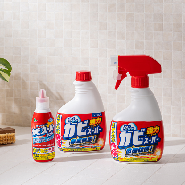 日本美淨易速攻除霉噴霧+防霉浴廁接縫組合(400ML+100G)