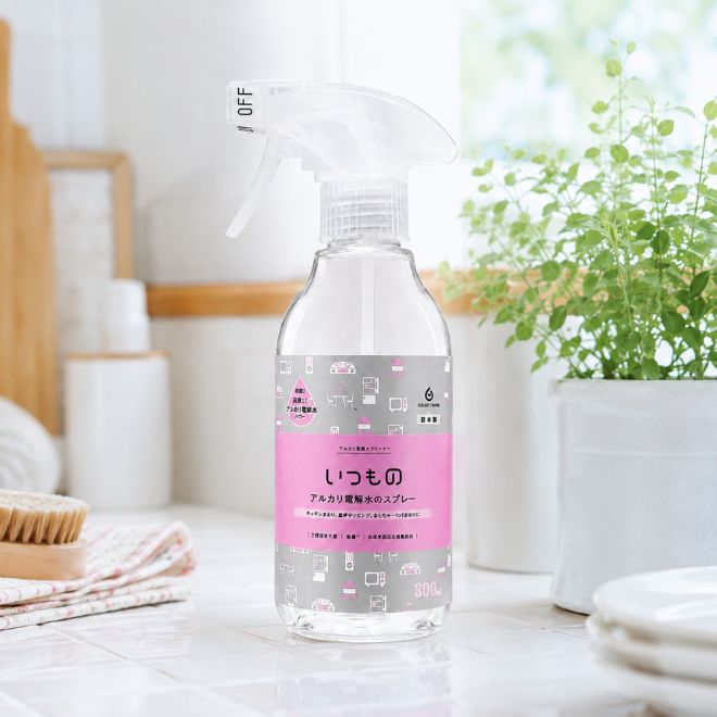 日本服部製紙 電解水去汙噴霧300ml