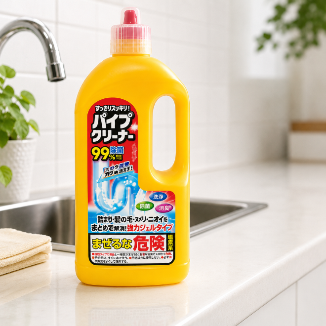 日本美淨易水管疏通專用洗劑1000ml