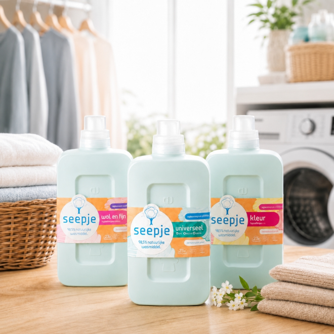荷蘭SEEPJE無患子洗衣精1000ML